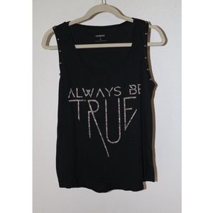 Express Always Be True tank top